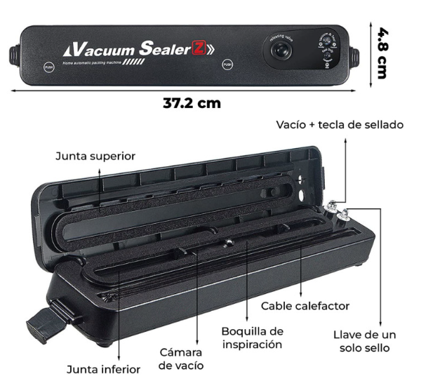 Sellador al vacío